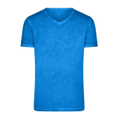 Trendy T-shirt met V-hals