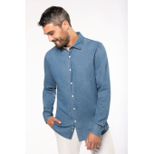 Herenoverhemd chambray